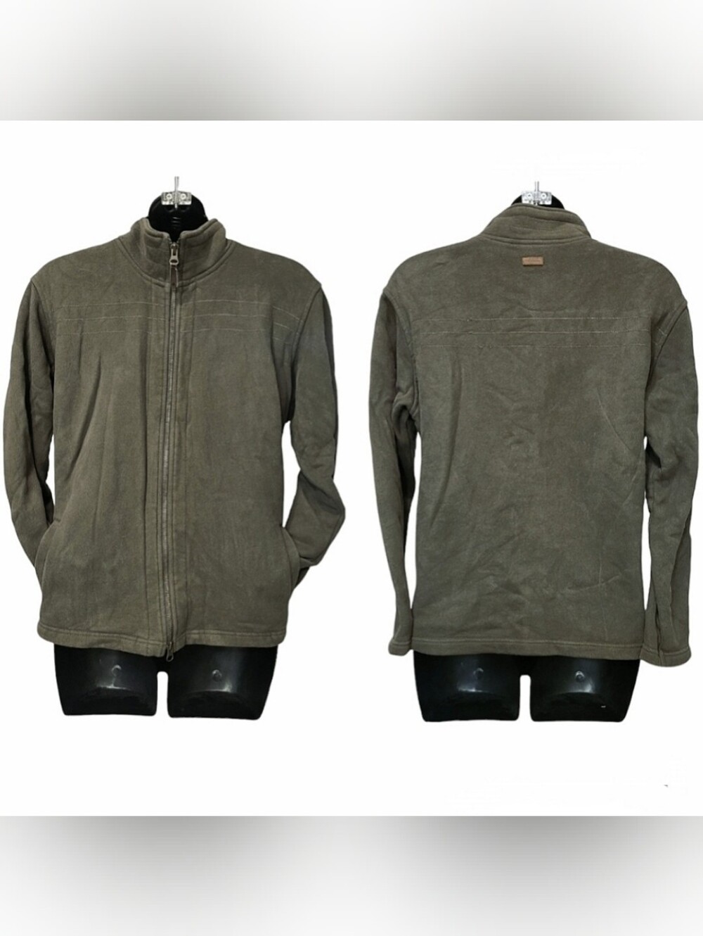 Columbia Zip Up Sweater Sz LP